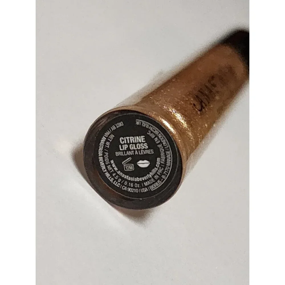 ABH Anastasia Beverly Hills Citrine Lip Gloss Full Size NWOB